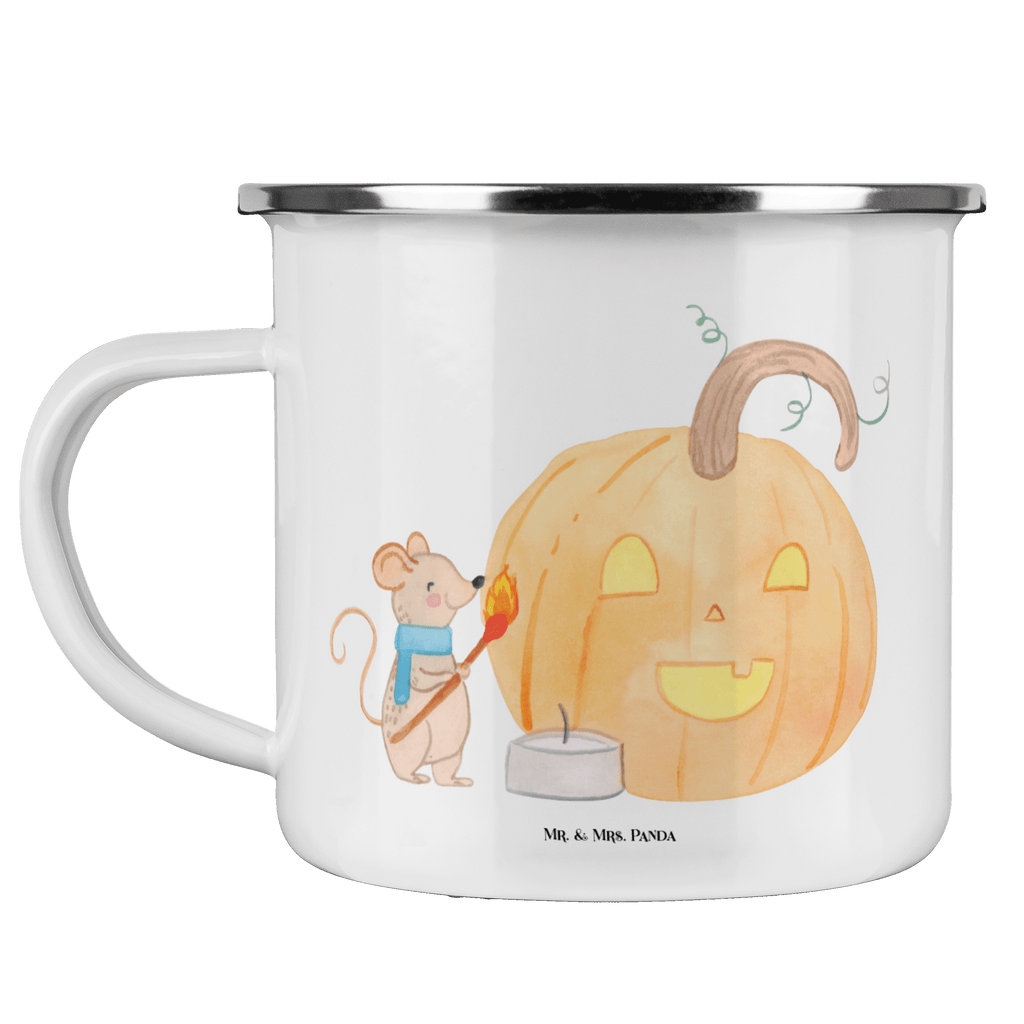 Camping Emaille Tasse Kürbis Maus Campingtasse, Trinkbecher, Metalltasse, Outdoor Tasse, Emaille Trinkbecher, Blechtasse Outdoor, Emaille Campingbecher, Edelstahl Trinkbecher, Metalltasse für Camping, Kaffee Blechtasse, Camping Tasse Metall, Halloween, Deko, Martinssingen, Dekoration, Geschenke, Schenken, Halloween Deko, Trick or Treat, Süßes sonst gibt's saures, Maus, Kürbis, Kerzen