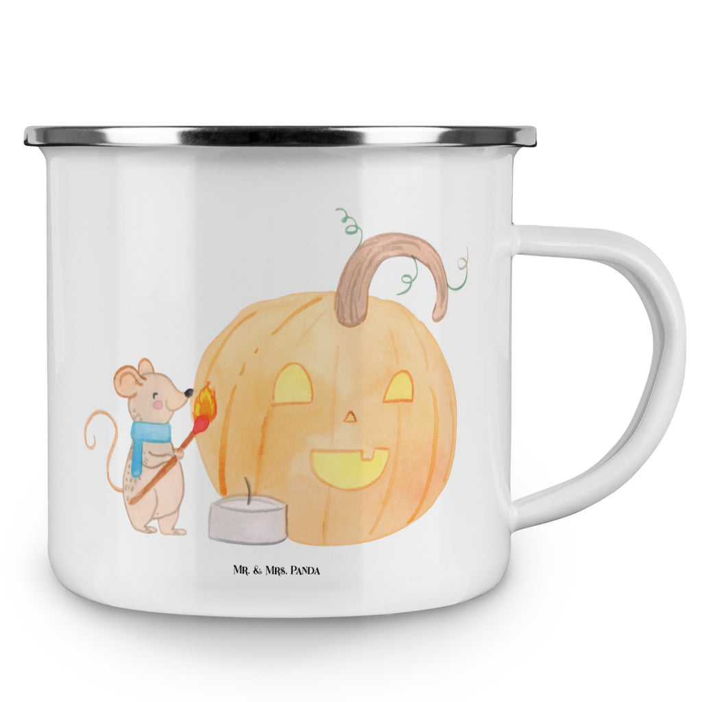 Camping Emaille Tasse Kürbis Maus Campingtasse, Trinkbecher, Metalltasse, Outdoor Tasse, Emaille Trinkbecher, Blechtasse Outdoor, Emaille Campingbecher, Edelstahl Trinkbecher, Metalltasse für Camping, Kaffee Blechtasse, Camping Tasse Metall, Halloween, Deko, Martinssingen, Dekoration, Geschenke, Schenken, Halloween Deko, Trick or Treat, Süßes sonst gibt's saures, Maus, Kürbis, Kerzen