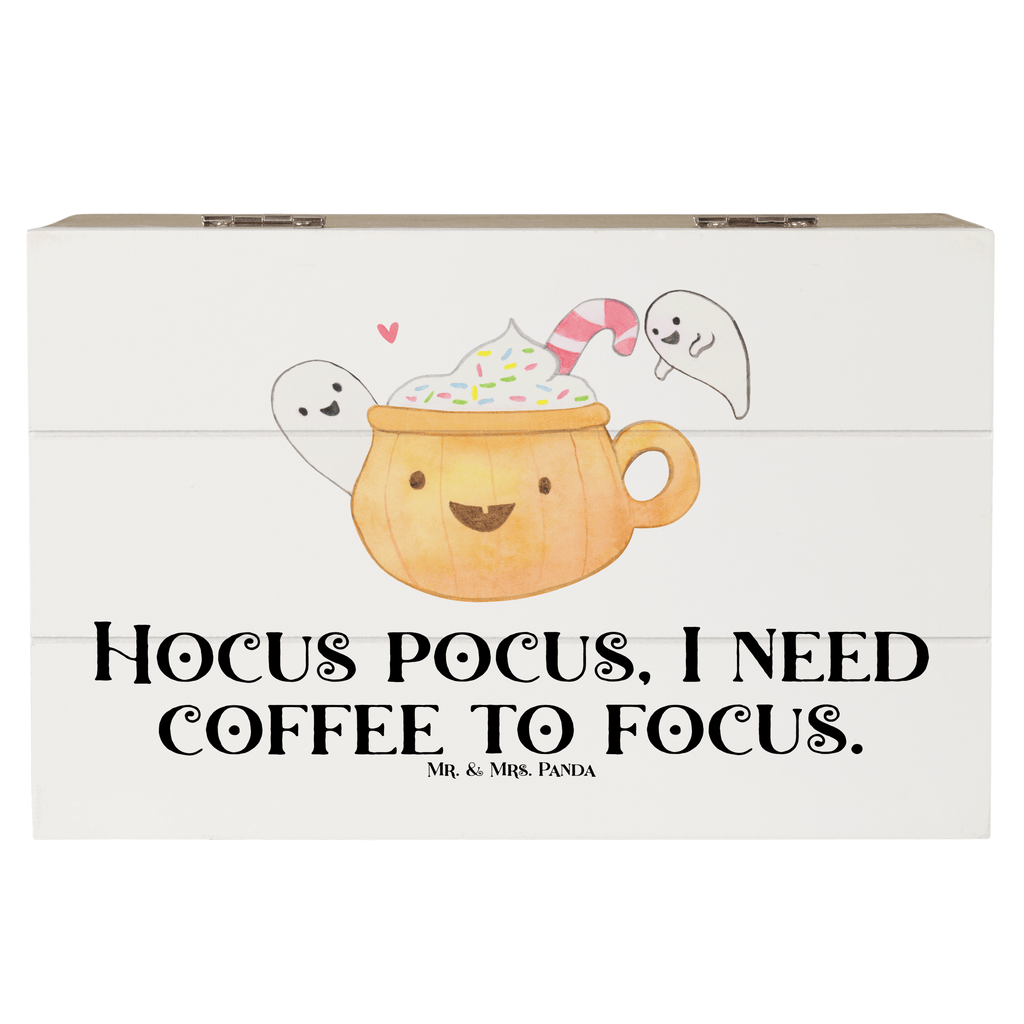 Holzkiste Kaffee Gespenst