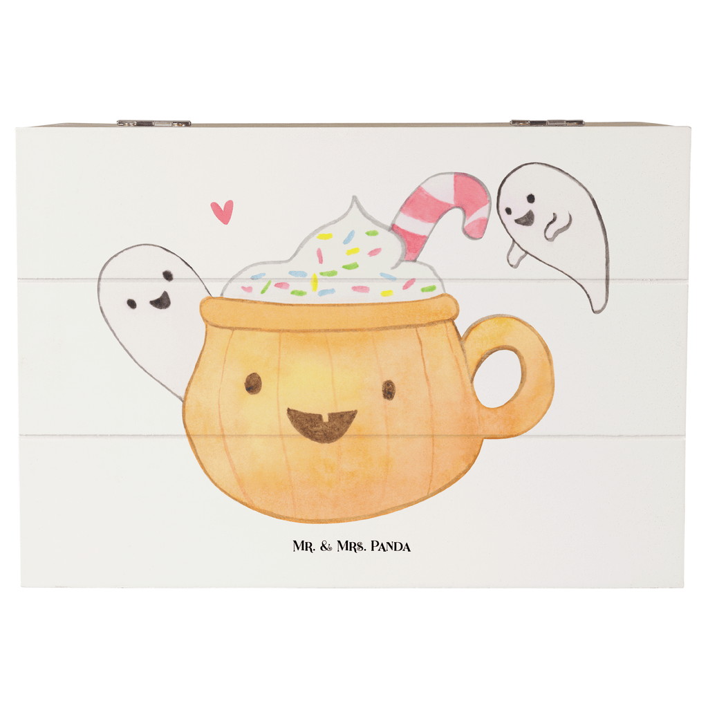 Holzkiste Kaffee Gespenst