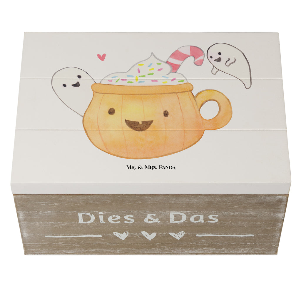 Holzkiste Kaffee Gespenst