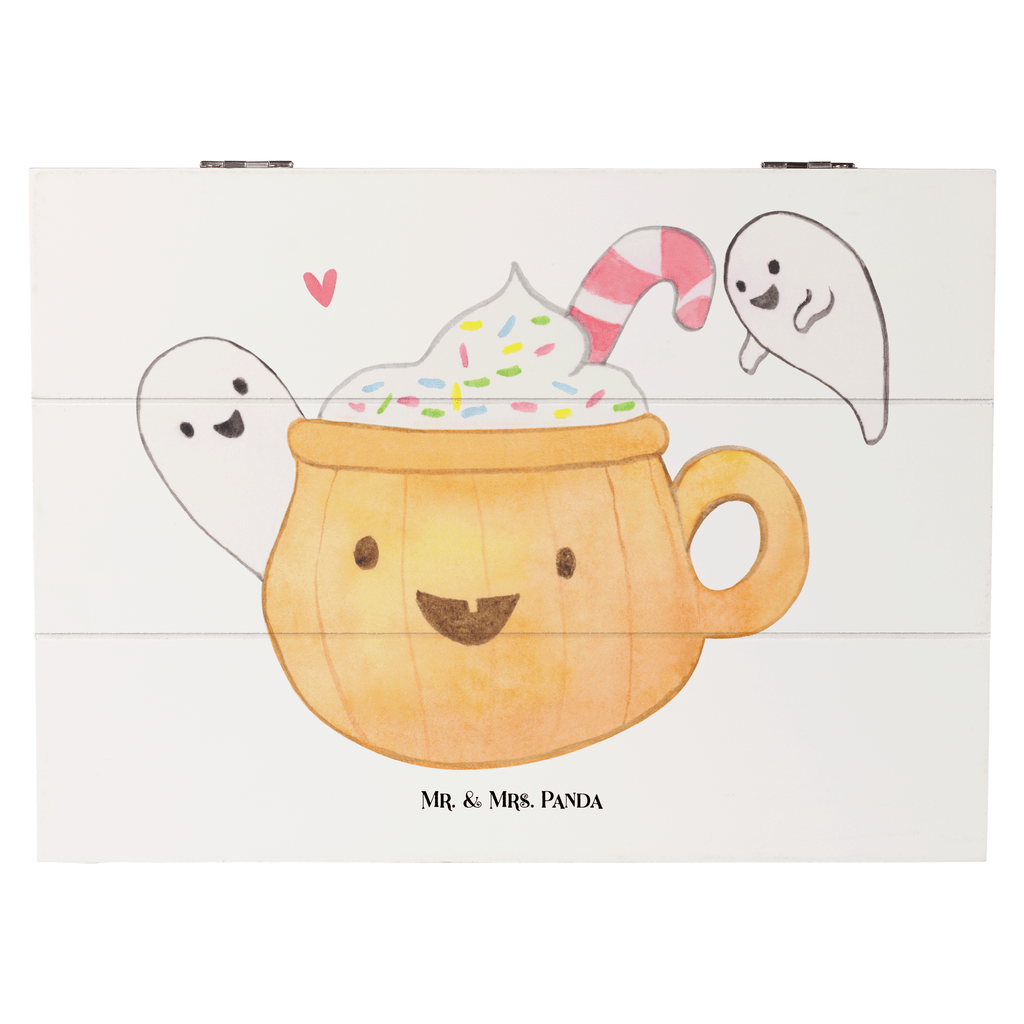 Holzkiste Kaffee Gespenst