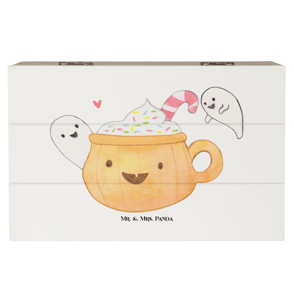 Holzkiste Kaffee Gespenst