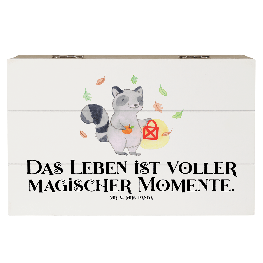 Holzkiste Waschbär Laterne Holzkiste, Kiste, Schatzkiste, Truhe, Schatulle, XXL, Erinnerungsbox, Erinnerungskiste, Dekokiste, Aufbewahrungsbox, Halloween, Deko, Martinssingen, Dekoration, Geschenke, Schenken, Halloween Deko, Trick or Treat, Süßes sonst gibt's saures, Waschbär, Laterne, Herbst