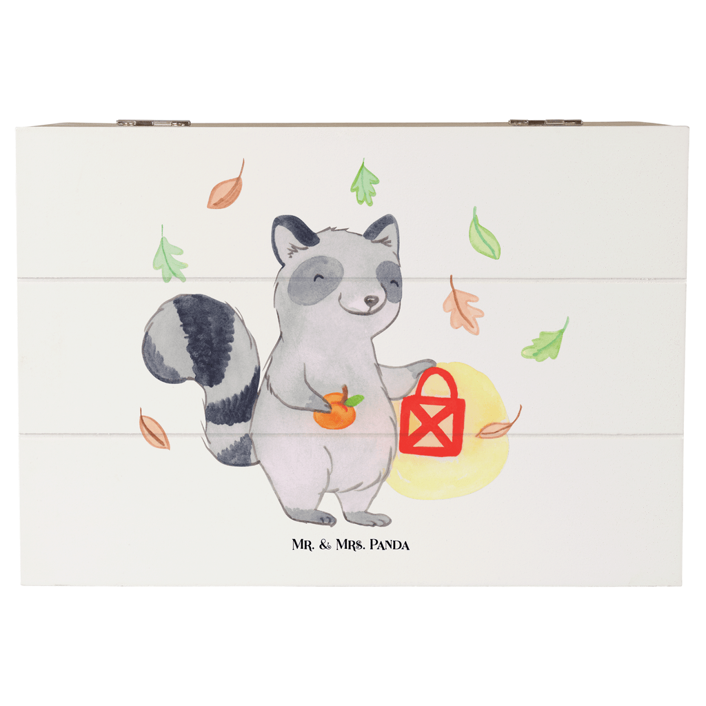 Holzkiste Waschbär Laterne Holzkiste, Kiste, Schatzkiste, Truhe, Schatulle, XXL, Erinnerungsbox, Erinnerungskiste, Dekokiste, Aufbewahrungsbox, Halloween, Deko, Martinssingen, Dekoration, Geschenke, Schenken, Halloween Deko, Trick or Treat, Süßes sonst gibt's saures, Waschbär, Laterne, Herbst