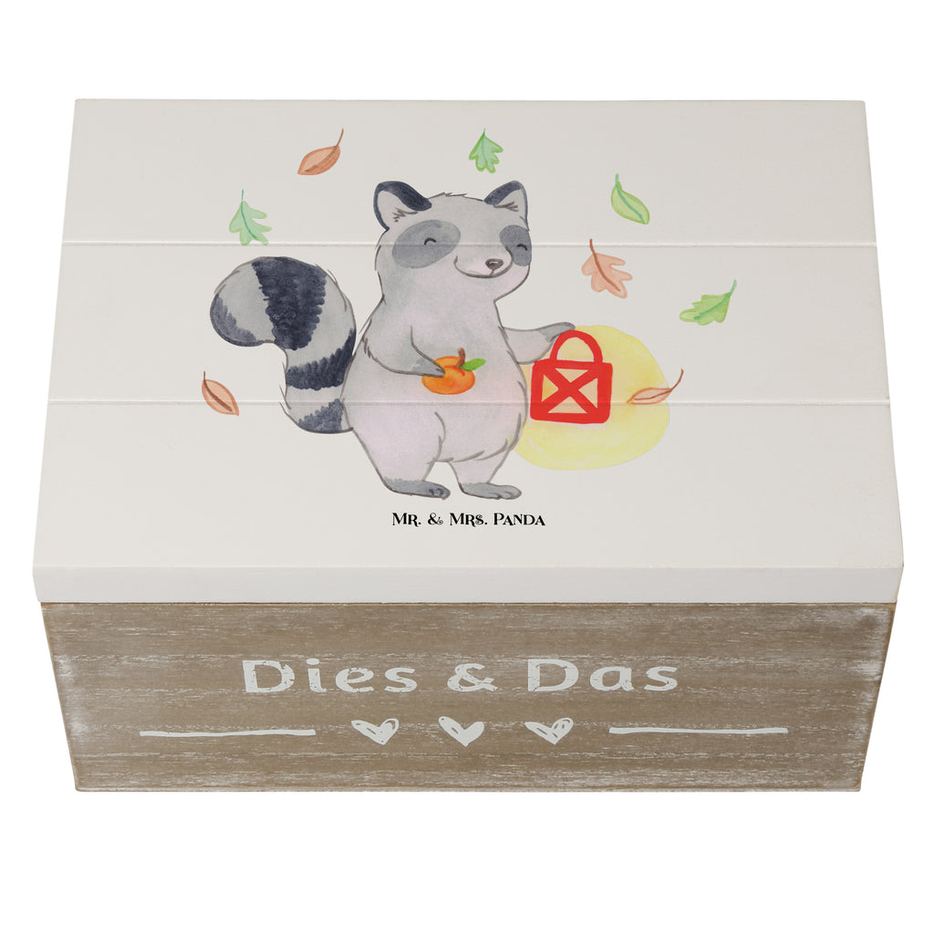 Holzkiste Waschbär Laterne Holzkiste, Kiste, Schatzkiste, Truhe, Schatulle, XXL, Erinnerungsbox, Erinnerungskiste, Dekokiste, Aufbewahrungsbox, Halloween, Deko, Martinssingen, Dekoration, Geschenke, Schenken, Halloween Deko, Trick or Treat, Süßes sonst gibt's saures, Waschbär, Laterne, Herbst