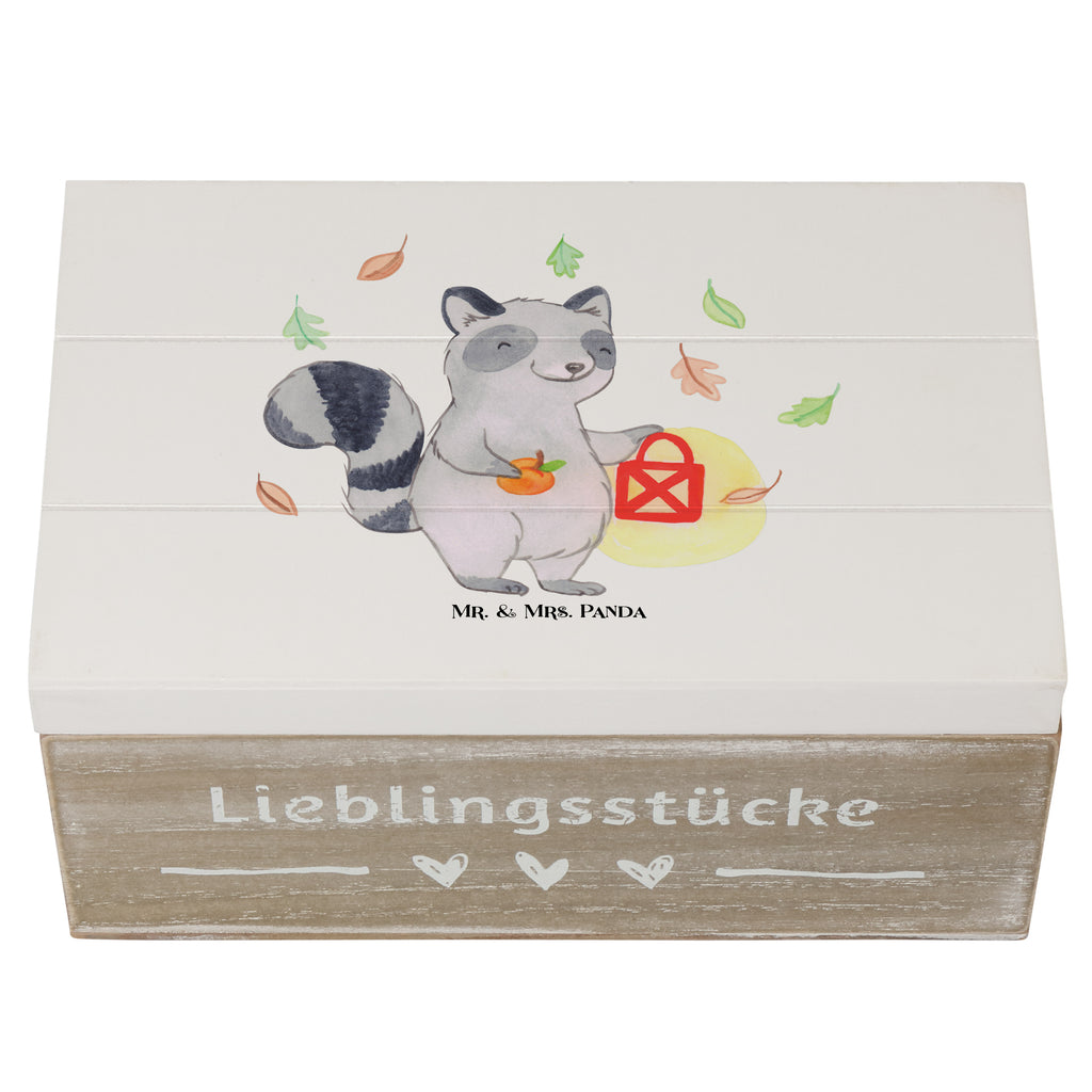 Holzkiste Waschbär Laterne Holzkiste, Kiste, Schatzkiste, Truhe, Schatulle, XXL, Erinnerungsbox, Erinnerungskiste, Dekokiste, Aufbewahrungsbox, Halloween, Deko, Martinssingen, Dekoration, Geschenke, Schenken, Halloween Deko, Trick or Treat, Süßes sonst gibt's saures, Waschbär, Laterne, Herbst