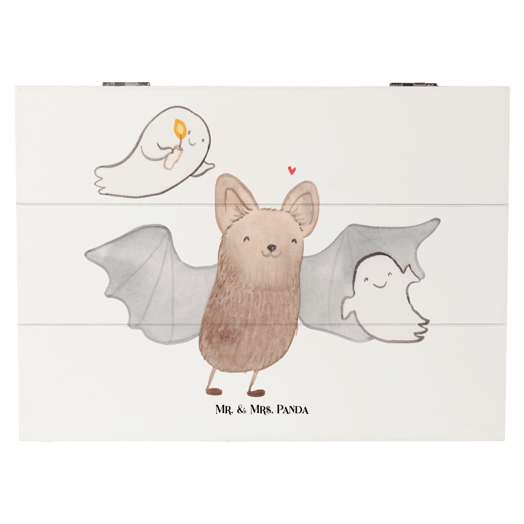 Holzkiste Fledermaus Gespenster Holzkiste, Kiste, Schatzkiste, Truhe, Schatulle, XXL, Erinnerungsbox, Erinnerungskiste, Dekokiste, Aufbewahrungsbox, Halloween, Deko, Martinssingen, Dekoration, Geschenke, Schenken, Halloween Deko, Trick or Treat, Süßes sonst gibt's saures, Fledermaus, Gespenster
