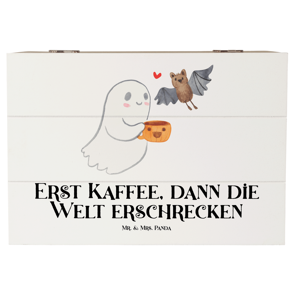Holzkiste Gespenst Kaffee Holzkiste, Kiste, Schatzkiste, Truhe, Schatulle, XXL, Erinnerungsbox, Erinnerungskiste, Dekokiste, Aufbewahrungsbox, Halloween, Deko, Martinssingen, Dekoration, Geschenke, Schenken, Gespenst, Kaffee