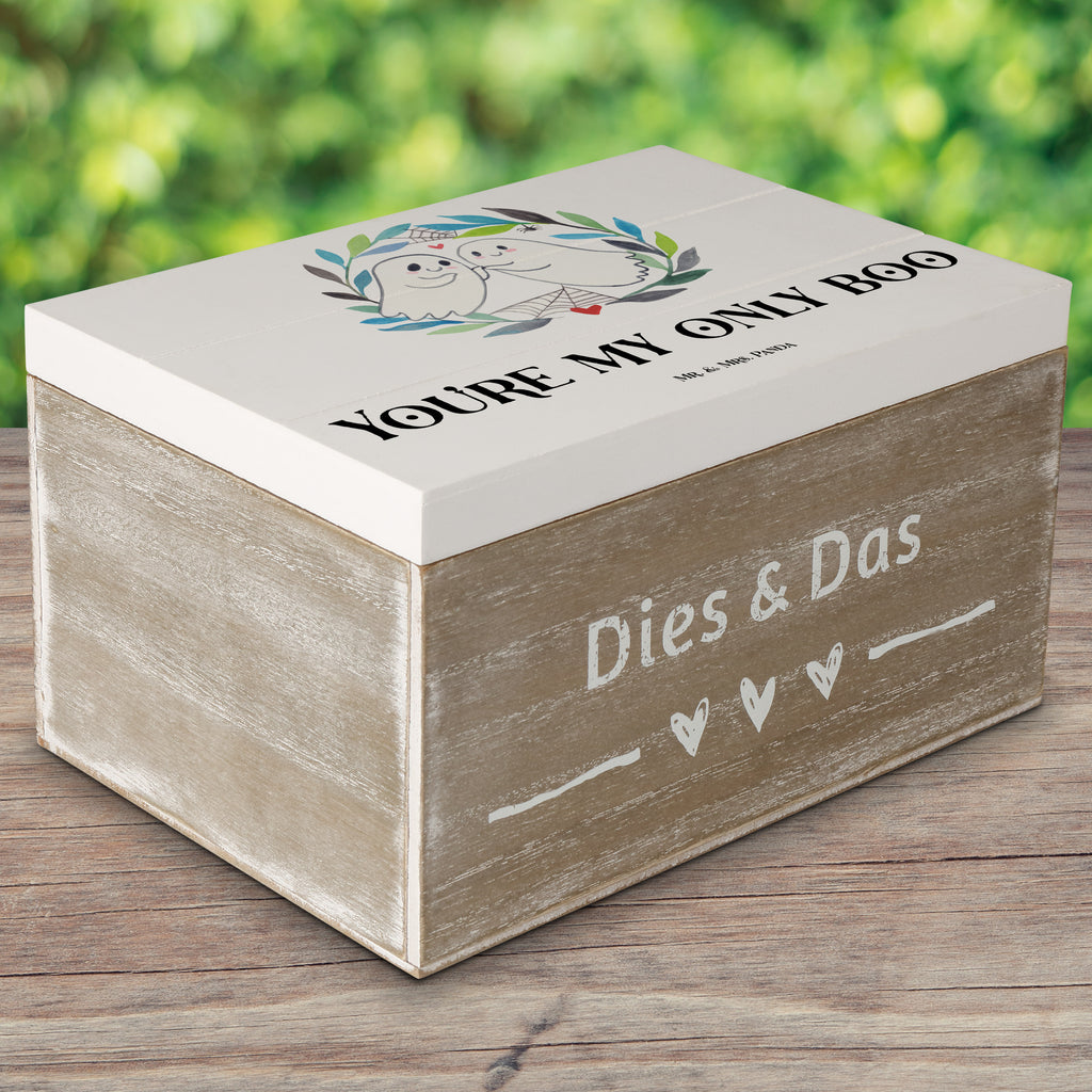 Holzkiste Gespenster  Liebe