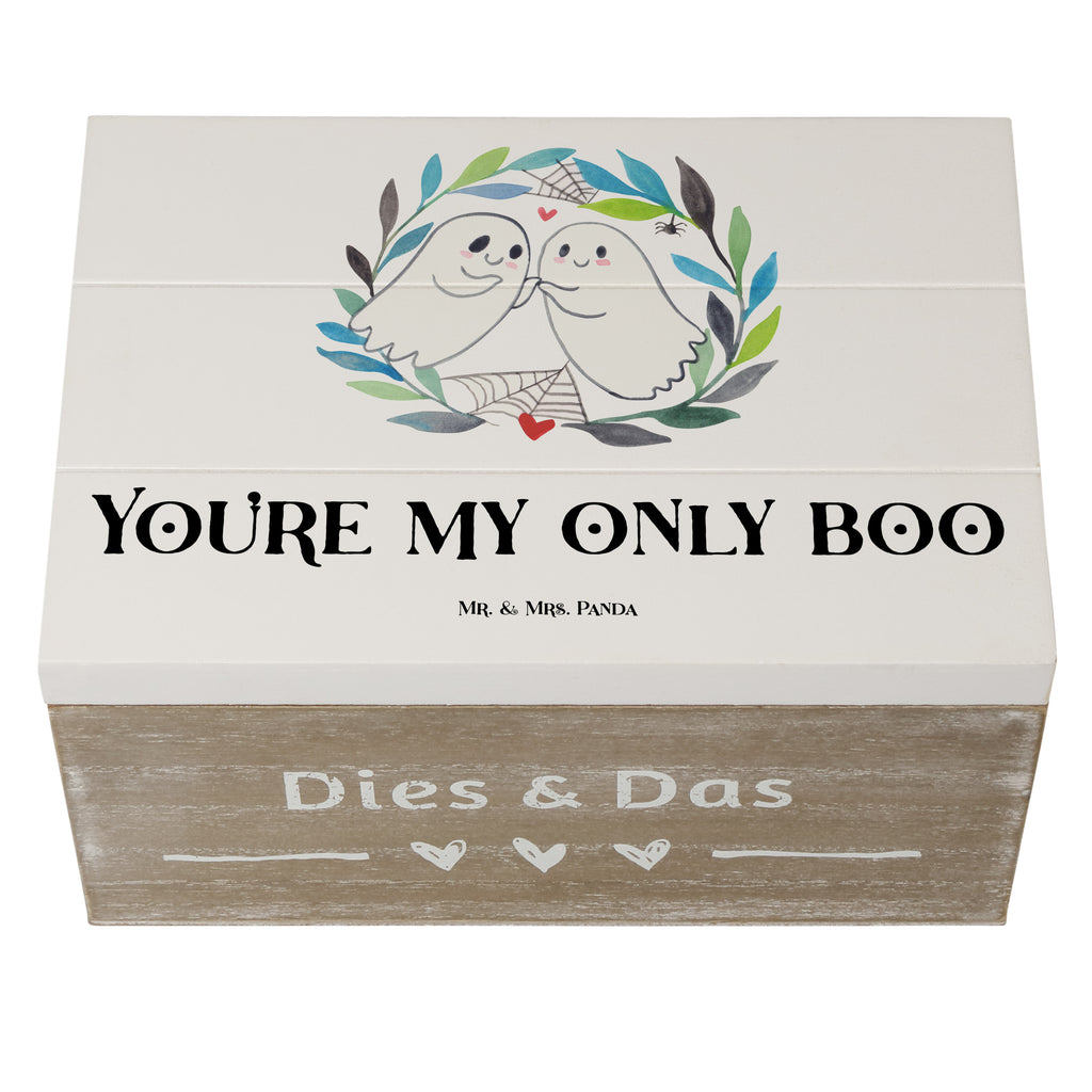 Holzkiste Gespenster  Liebe