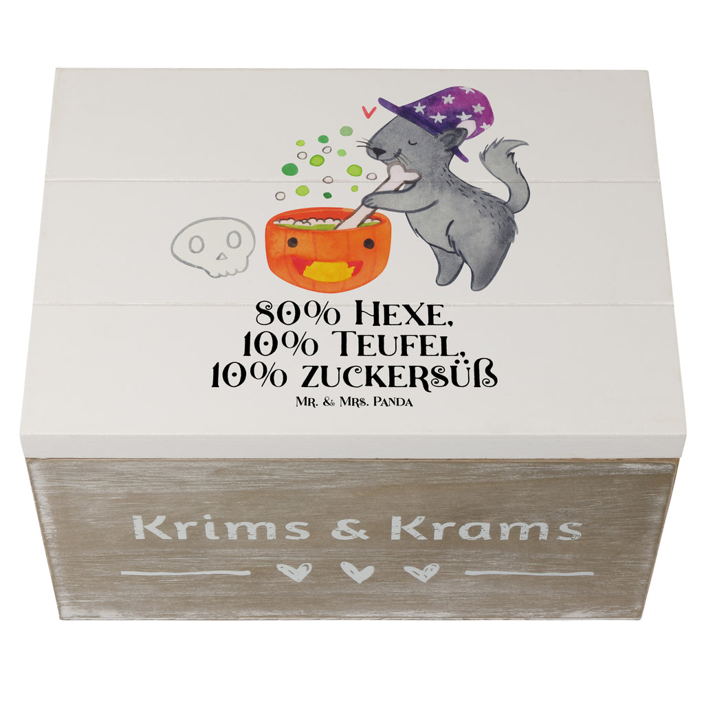 Holzkiste Kater Hexenkessel Holzkiste, Kiste, Schatzkiste, Truhe, Schatulle, XXL, Erinnerungsbox, Erinnerungskiste, Dekokiste, Aufbewahrungsbox, Halloween, Deko, Martinssingen, Dekoration, Geschenke, Schenken, Hexe, Kater, Hexenkessel, Zaubertrank