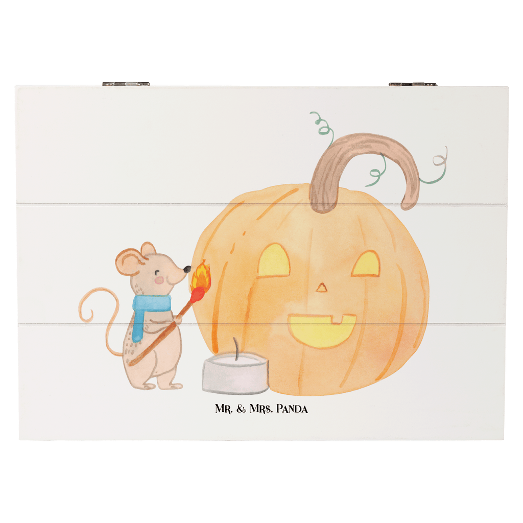 Holzkiste Kürbis Maus Holzkiste, Kiste, Schatzkiste, Truhe, Schatulle, XXL, Erinnerungsbox, Erinnerungskiste, Dekokiste, Aufbewahrungsbox, Halloween, Deko, Martinssingen, Dekoration, Geschenke, Schenken, Halloween Deko, Trick or Treat, Süßes sonst gibt's saures, Maus, Kürbis, Kerzen