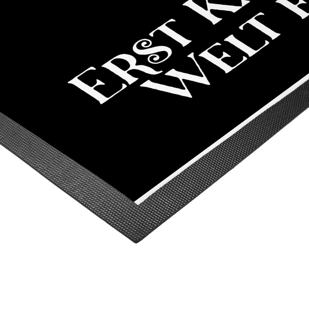 Fußmatte Gespenst Kaffee Türvorleger, Schmutzmatte, Fußabtreter, Matte, Schmutzfänger, Fußabstreifer, Schmutzfangmatte, Türmatte, Motivfußmatte, Haustürmatte, Vorleger, Halloween, Deko, Martinssingen, Dekoration, Geschenke, Schenken, Gespenst, Kaffee