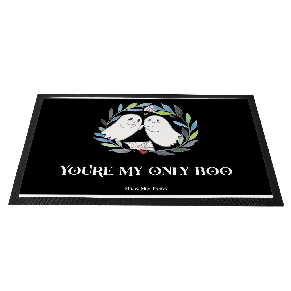 Fußmatte Gespenster  Liebe Türvorleger, Schmutzmatte, Fußabtreter, Matte, Schmutzfänger, Fußabstreifer, Schmutzfangmatte, Türmatte, Motivfußmatte, Haustürmatte, Vorleger, Halloween, Deko, Martinssingen, Dekoration, Geschenke, Schenken, Gespenst, Paar, Verliebt
