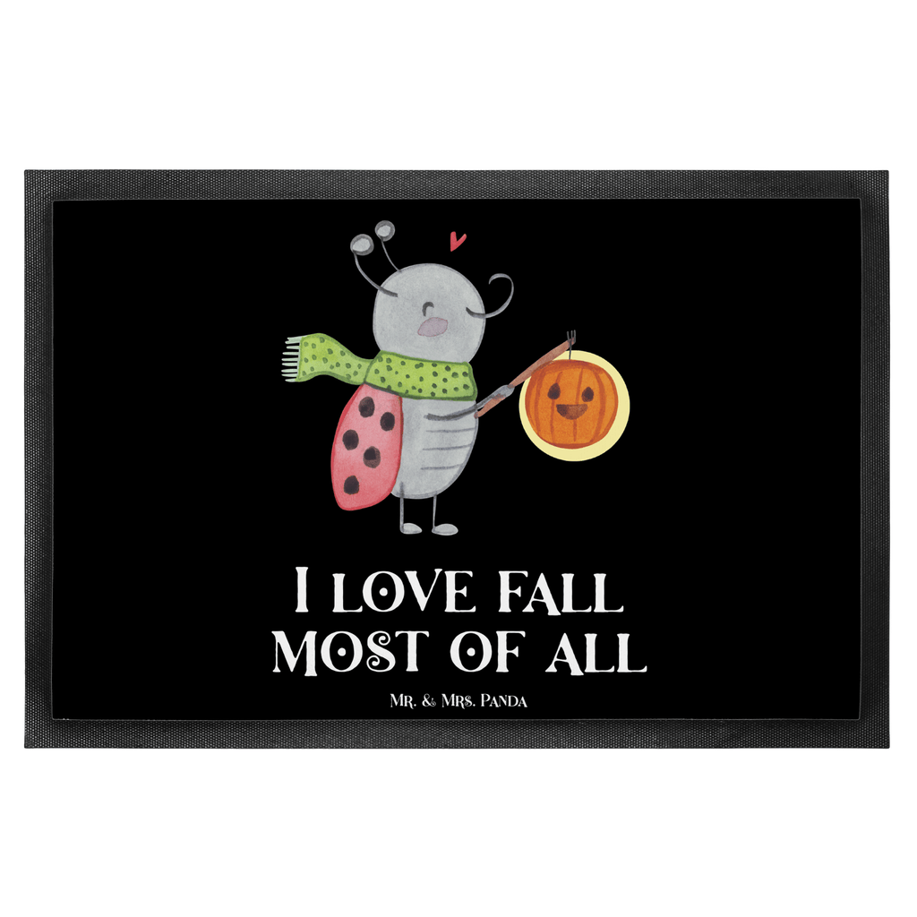 Fußmatte Smörle Laterne Türvorleger, Schmutzmatte, Fußabtreter, Matte, Schmutzfänger, Fußabstreifer, Schmutzfangmatte, Türmatte, Motivfußmatte, Haustürmatte, Vorleger, Halloween, Deko, Martinssingen, Dekoration, Geschenke, Schenken, Laterne, Herbst, Smörle, Marienkäfer