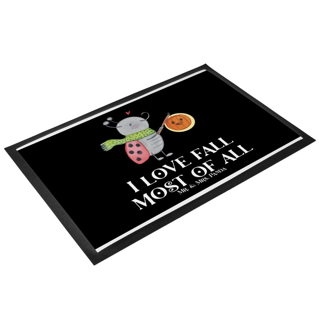 Fußmatte Smörle Laterne Türvorleger, Schmutzmatte, Fußabtreter, Matte, Schmutzfänger, Fußabstreifer, Schmutzfangmatte, Türmatte, Motivfußmatte, Haustürmatte, Vorleger, Halloween, Deko, Martinssingen, Dekoration, Geschenke, Schenken, Laterne, Herbst, Smörle, Marienkäfer