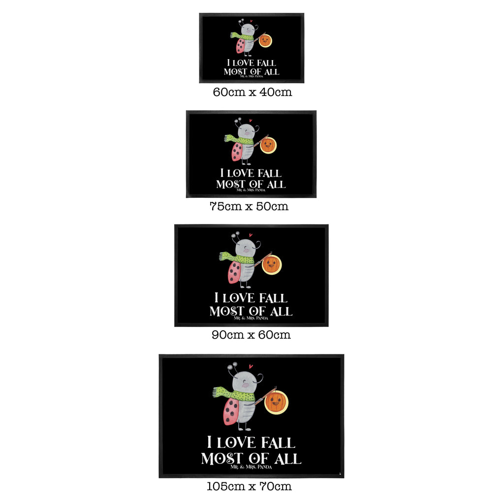 Fußmatte Smörle Laterne Türvorleger, Schmutzmatte, Fußabtreter, Matte, Schmutzfänger, Fußabstreifer, Schmutzfangmatte, Türmatte, Motivfußmatte, Haustürmatte, Vorleger, Halloween, Deko, Martinssingen, Dekoration, Geschenke, Schenken, Laterne, Herbst, Smörle, Marienkäfer