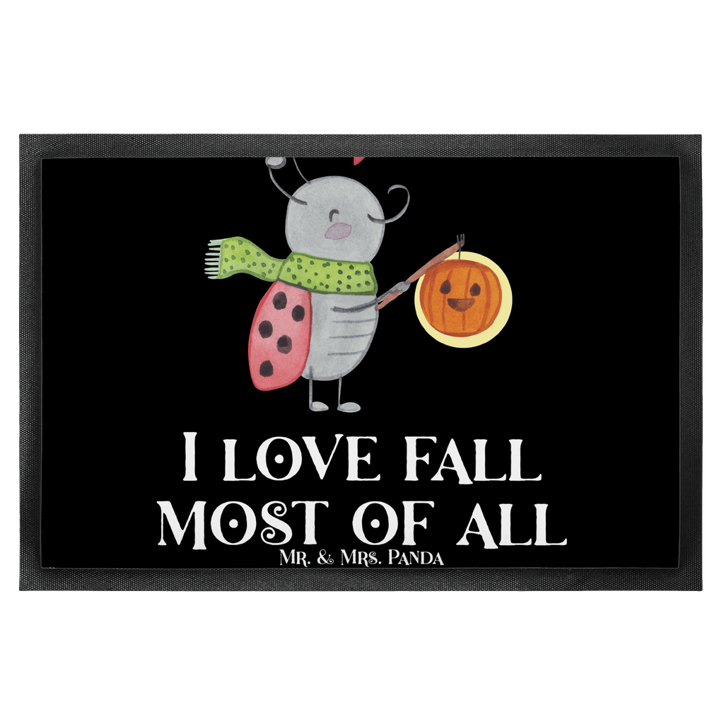 Fußmatte Smörle Laterne Türvorleger, Schmutzmatte, Fußabtreter, Matte, Schmutzfänger, Fußabstreifer, Schmutzfangmatte, Türmatte, Motivfußmatte, Haustürmatte, Vorleger, Halloween, Deko, Martinssingen, Dekoration, Geschenke, Schenken, Laterne, Herbst, Smörle, Marienkäfer