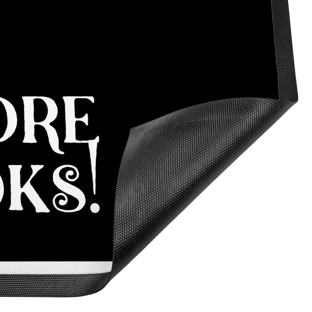 Fußmatte Gespenst  Buch Türvorleger, Schmutzmatte, Fußabtreter, Matte, Schmutzfänger, Fußabstreifer, Schmutzfangmatte, Türmatte, Motivfußmatte, Haustürmatte, Vorleger, Halloween, Deko, Martinssingen, Dekoration, Geschenke, Schenken, Gespenst, Buch, Herbst, gemütlich