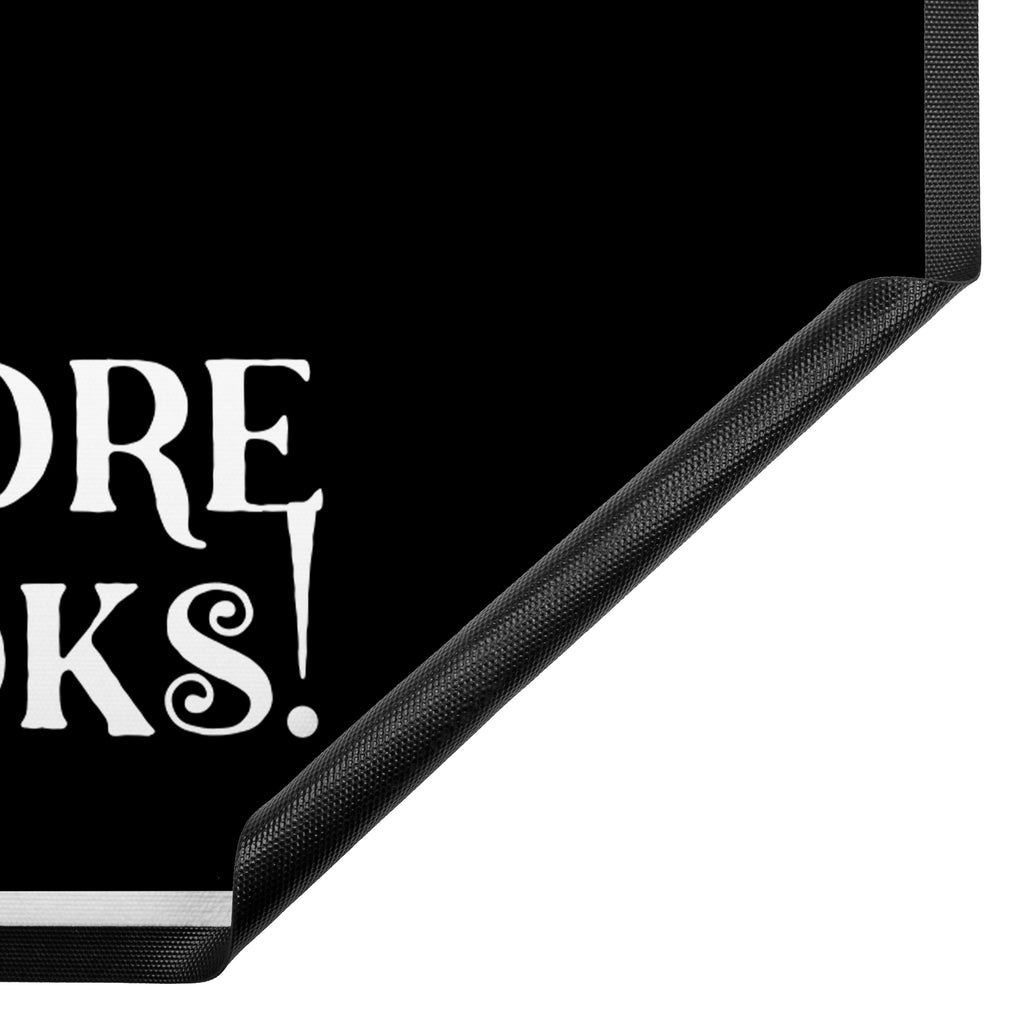 Fußmatte Gespenst  Buch Türvorleger, Schmutzmatte, Fußabtreter, Matte, Schmutzfänger, Fußabstreifer, Schmutzfangmatte, Türmatte, Motivfußmatte, Haustürmatte, Vorleger, Halloween, Deko, Martinssingen, Dekoration, Geschenke, Schenken, Gespenst, Buch, Herbst, gemütlich