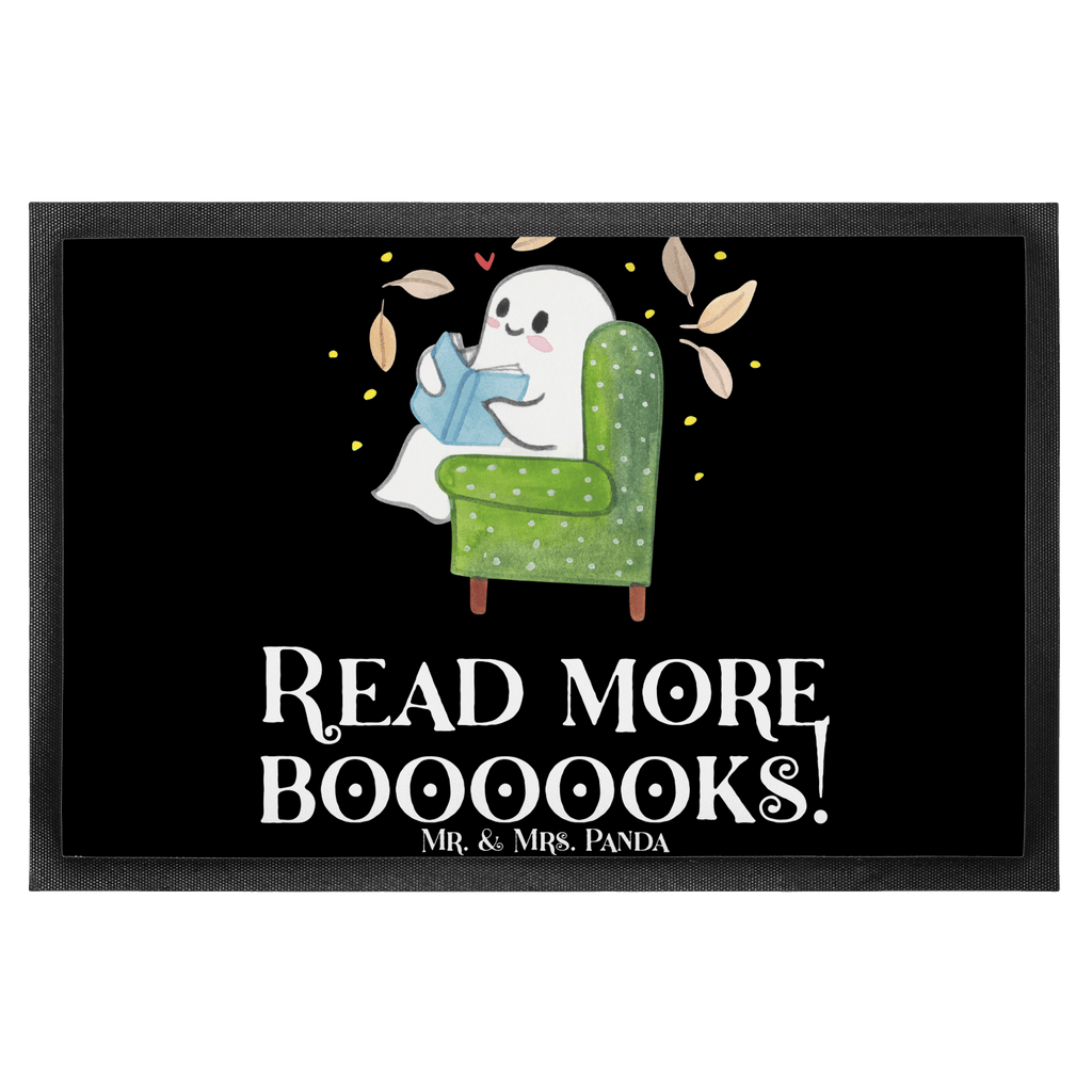 Fußmatte Gespenst  Buch Türvorleger, Schmutzmatte, Fußabtreter, Matte, Schmutzfänger, Fußabstreifer, Schmutzfangmatte, Türmatte, Motivfußmatte, Haustürmatte, Vorleger, Halloween, Deko, Martinssingen, Dekoration, Geschenke, Schenken, Gespenst, Buch, Herbst, gemütlich