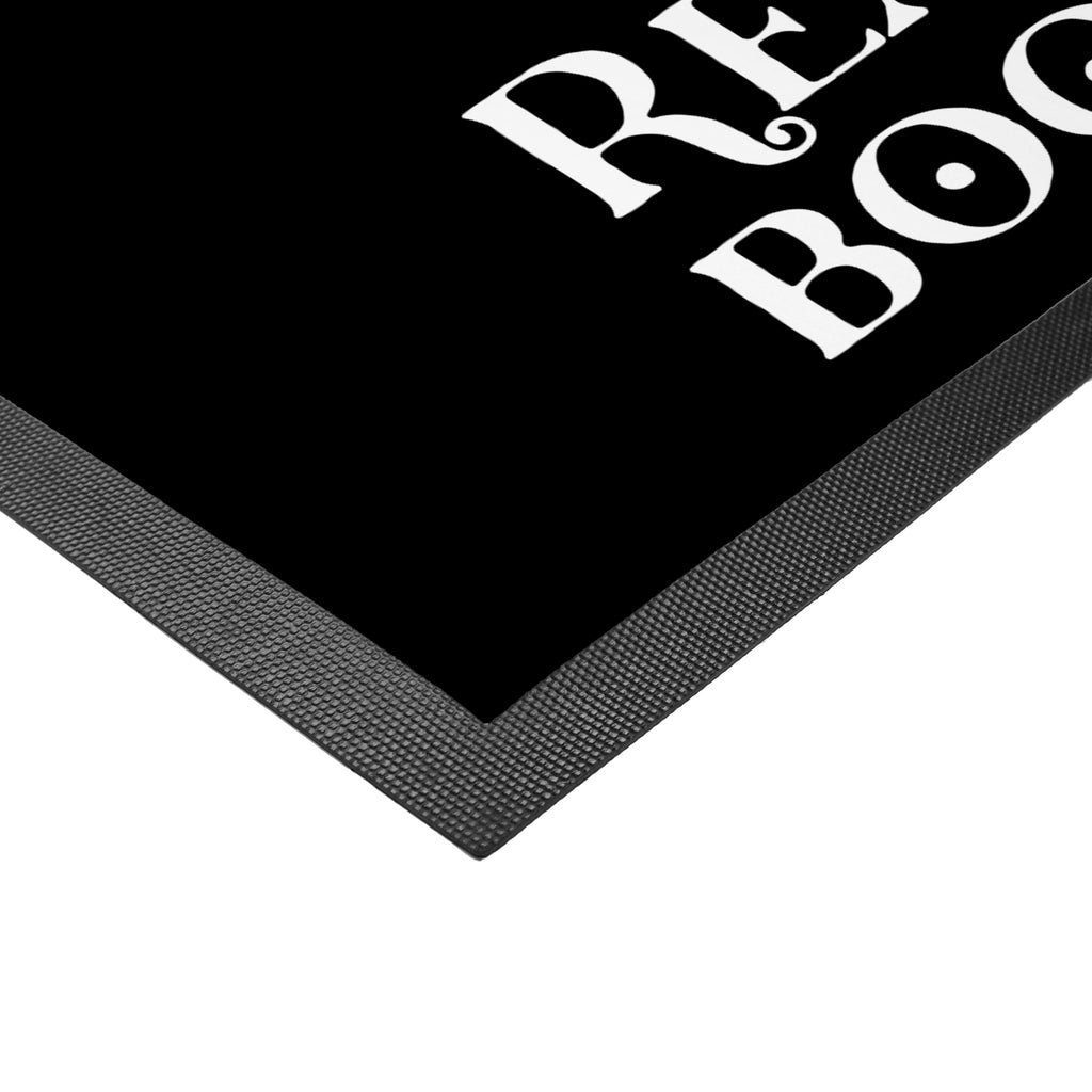 Fußmatte Gespenst  Buch Türvorleger, Schmutzmatte, Fußabtreter, Matte, Schmutzfänger, Fußabstreifer, Schmutzfangmatte, Türmatte, Motivfußmatte, Haustürmatte, Vorleger, Halloween, Deko, Martinssingen, Dekoration, Geschenke, Schenken, Gespenst, Buch, Herbst, gemütlich