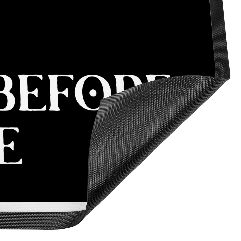 Fußmatte Kater Kaffee Türvorleger, Schmutzmatte, Fußabtreter, Matte, Schmutzfänger, Fußabstreifer, Schmutzfangmatte, Türmatte, Motivfußmatte, Haustürmatte, Vorleger, Halloween, Deko, Martinssingen, Dekoration, Geschenke, Schenken, Hexe, Kater, Kaffee, Magie