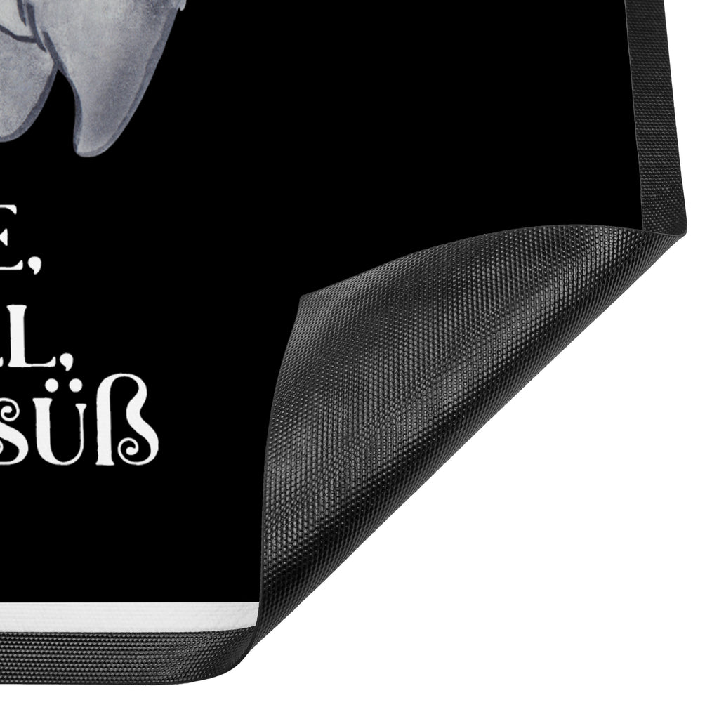 Fußmatte Kater Hexenkessel Türvorleger, Schmutzmatte, Fußabtreter, Matte, Schmutzfänger, Fußabstreifer, Schmutzfangmatte, Türmatte, Motivfußmatte, Haustürmatte, Vorleger, Halloween, Deko, Martinssingen, Dekoration, Geschenke, Schenken, Hexe, Kater, Hexenkessel, Zaubertrank, Zaubern