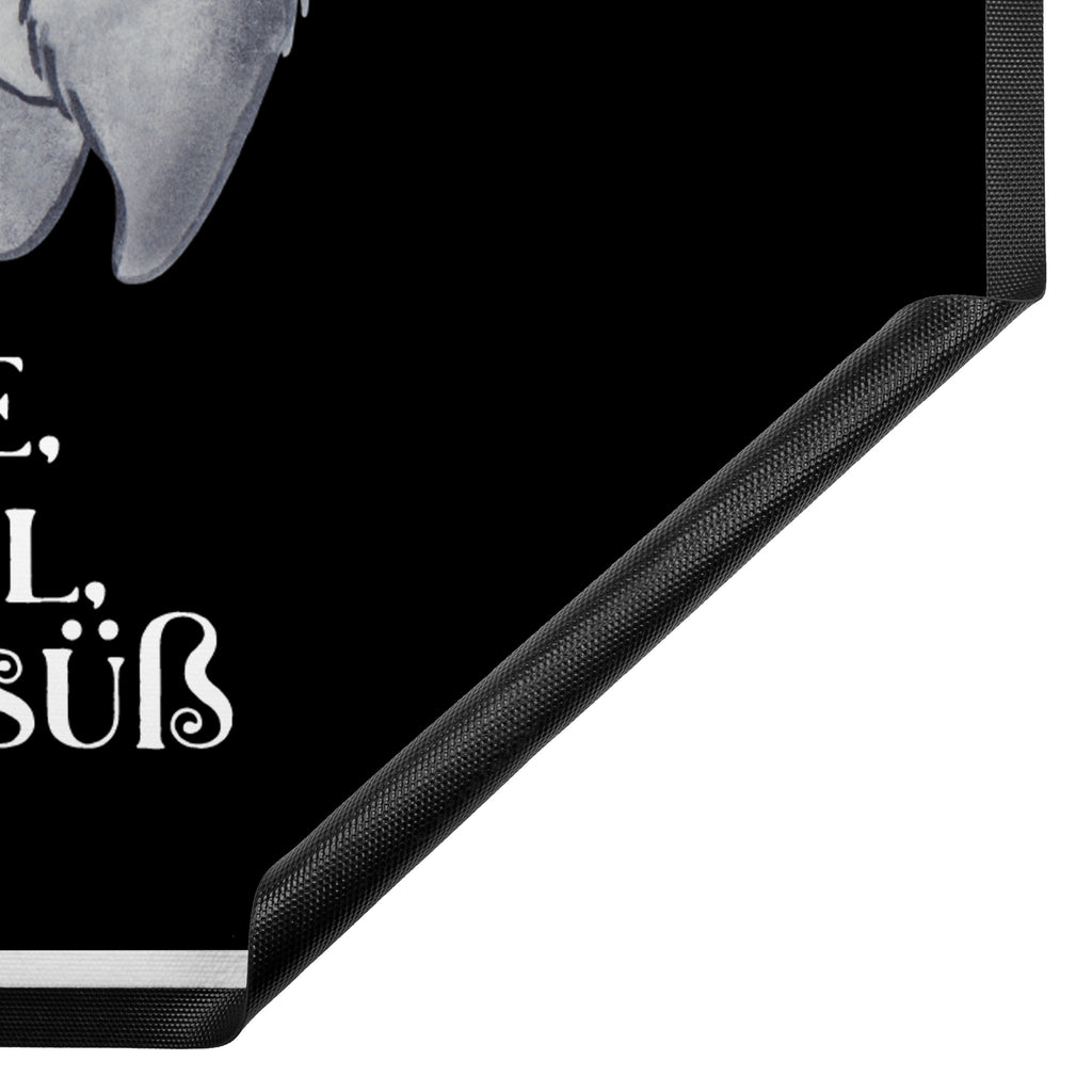 Fußmatte Kater Hexenkessel Türvorleger, Schmutzmatte, Fußabtreter, Matte, Schmutzfänger, Fußabstreifer, Schmutzfangmatte, Türmatte, Motivfußmatte, Haustürmatte, Vorleger, Halloween, Deko, Martinssingen, Dekoration, Geschenke, Schenken, Hexe, Kater, Hexenkessel, Zaubertrank, Zaubern