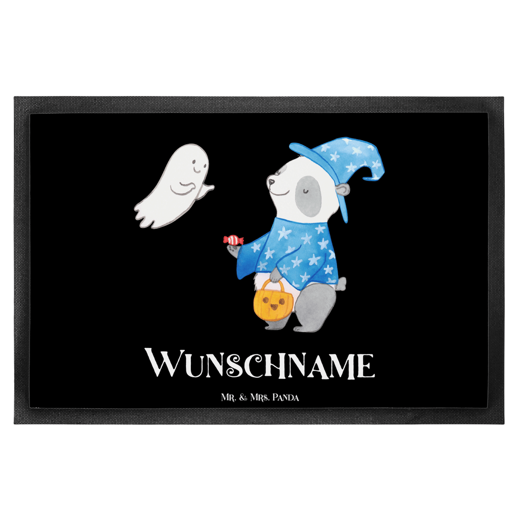Personalisierte Fußmatte Panda Zauberer Personalisierte Fußmatte, Fußmatte mit Namen, Personalisieruung, Personalisiert, Fußmatte bedrucken, Türvorleger mit Namen, Haustürmatte personalisiert, Namensfussmatte, Wunschnamen, Bedrucken, Türvorleger personalisiert, Halloween, Deko, Martinssingen, Dekoration, Geschenke, Schenken, Halloween Deko, Trick or Treat, Süßes sonst gibt's saures, Panda, Zauberer, Gespenst