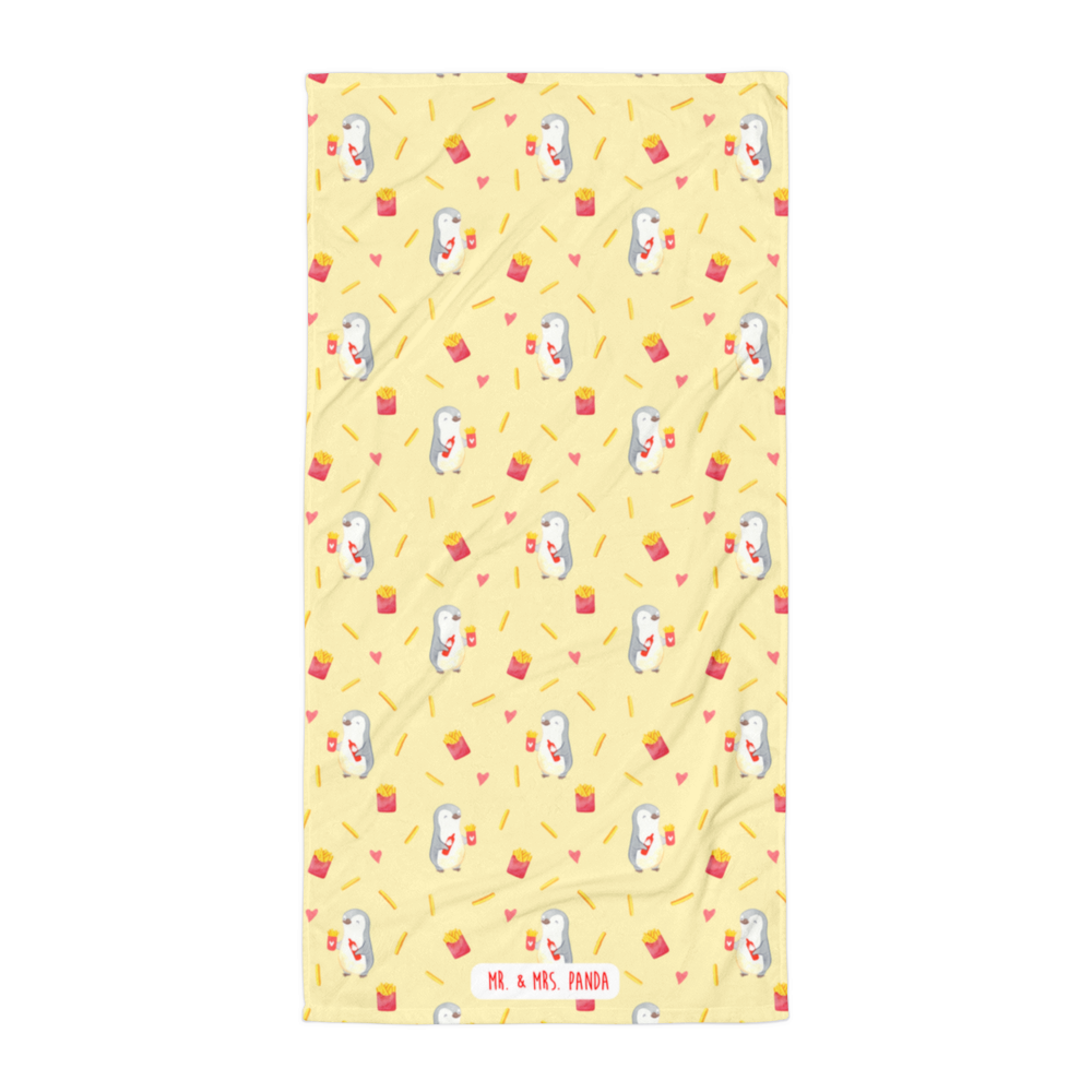 XL Badehandtuch Pinguin Pommes Handtuch, Badetuch, Duschtuch, Strandtuch, Saunatuch, Liebe, Partner, Freund, Freundin, Ehemann, Ehefrau, Heiraten, Verlobung, Heiratsantrag, Liebesgeschenk, Jahrestag, Hocheitstag, Valentinstag, Geschenk für Frauen, Hochzeitstag, Mitbringsel, Geschenk für Freundin, Geschenk für Partner, Liebesbeweis, für Männer, für Ehemann