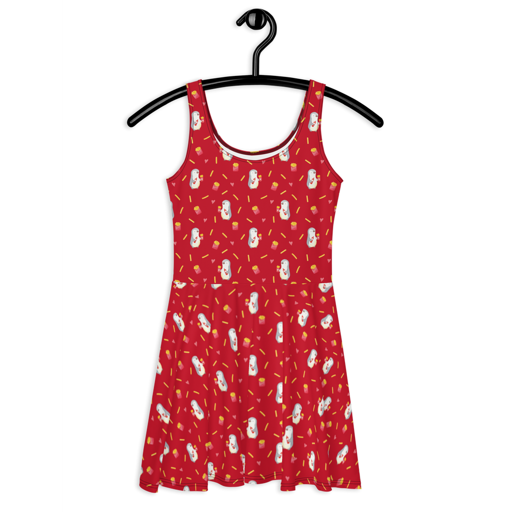 Sommerkleid Pinguin Pommes Sommerkleid, Kleid, Skaterkleid, Liebe, Partner, Freund, Freundin, Ehemann, Ehefrau, Heiraten, Verlobung, Heiratsantrag, Liebesgeschenk, Jahrestag, Hocheitstag, Valentinstag, Geschenk für Frauen, Hochzeitstag, Mitbringsel, Geschenk für Freundin, Geschenk für Partner, Liebesbeweis, für Männer, für Ehemann