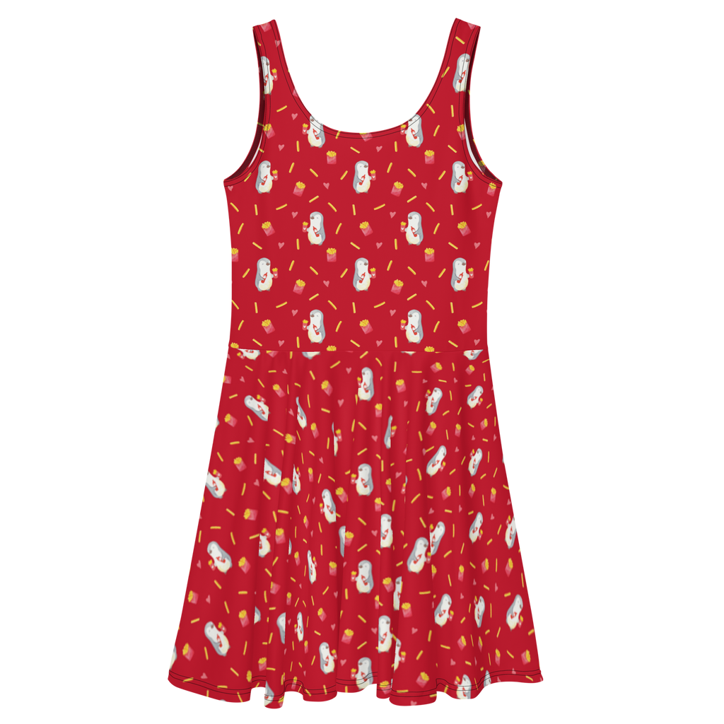 Sommerkleid Pinguin Pommes Sommerkleid, Kleid, Skaterkleid, Liebe, Partner, Freund, Freundin, Ehemann, Ehefrau, Heiraten, Verlobung, Heiratsantrag, Liebesgeschenk, Jahrestag, Hocheitstag, Valentinstag, Geschenk für Frauen, Hochzeitstag, Mitbringsel, Geschenk für Freundin, Geschenk für Partner, Liebesbeweis, für Männer, für Ehemann
