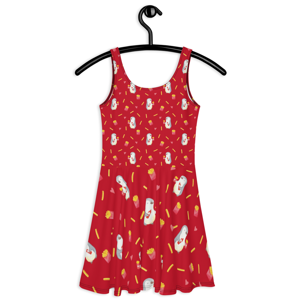 Sommerkleid Pinguin Pommes Sommerkleid, Kleid, Skaterkleid, Liebe, Partner, Freund, Freundin, Ehemann, Ehefrau, Heiraten, Verlobung, Heiratsantrag, Liebesgeschenk, Jahrestag, Hocheitstag, Valentinstag, Geschenk für Frauen, Hochzeitstag, Mitbringsel, Geschenk für Freundin, Geschenk für Partner, Liebesbeweis, für Männer, für Ehemann