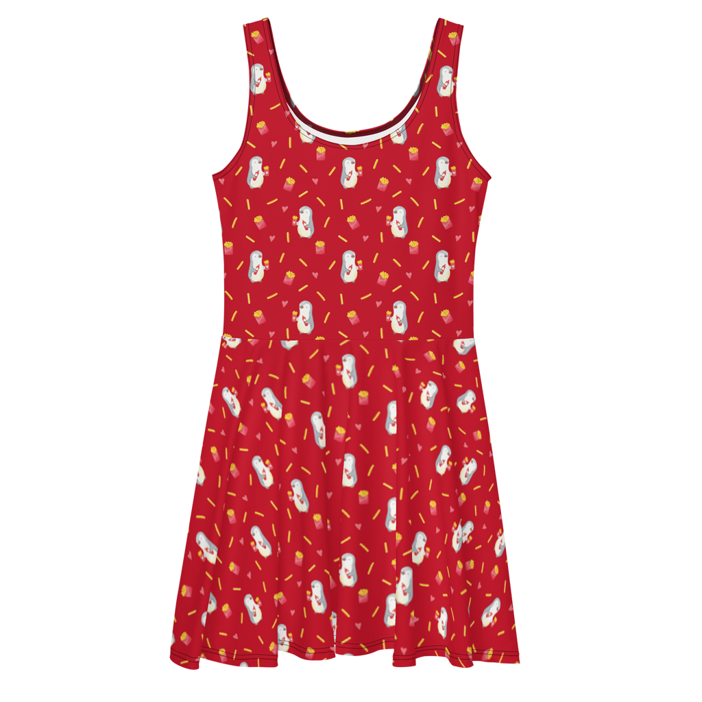 Sommerkleid Pinguin Pommes Sommerkleid, Kleid, Skaterkleid, Liebe, Partner, Freund, Freundin, Ehemann, Ehefrau, Heiraten, Verlobung, Heiratsantrag, Liebesgeschenk, Jahrestag, Hocheitstag, Valentinstag, Geschenk für Frauen, Hochzeitstag, Mitbringsel, Geschenk für Freundin, Geschenk für Partner, Liebesbeweis, für Männer, für Ehemann