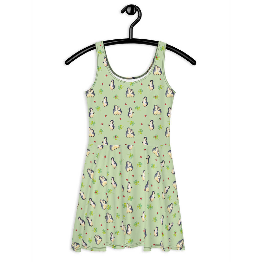 Sommerkleid Pinguin Marienkäfer Sommerkleid, Kleid, Skaterkleid, Pinguin, Pinguine, Marienkäfer, Liebe, Wunder, Glück, Freude, Lebensfreude