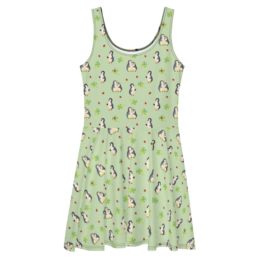 Sommerkleid Pinguin Marienkäfer Sommerkleid, Kleid, Skaterkleid, Pinguin, Pinguine, Marienkäfer, Liebe, Wunder, Glück, Freude, Lebensfreude