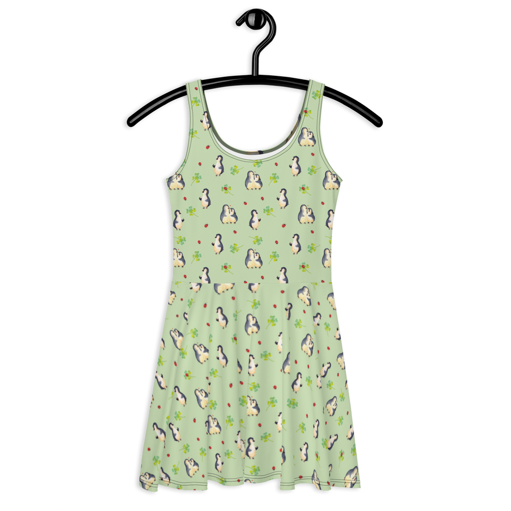 Sommerkleid Pinguin Marienkäfer Sommerkleid, Kleid, Skaterkleid, Pinguin, Pinguine, Marienkäfer, Liebe, Wunder, Glück, Freude, Lebensfreude
