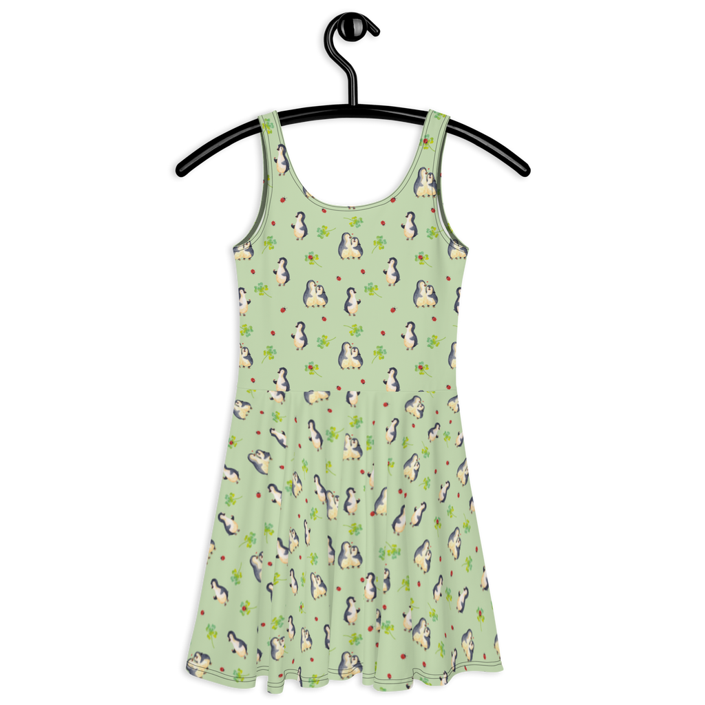 Sommerkleid Pinguin Marienkäfer Sommerkleid, Kleid, Skaterkleid, Pinguin, Pinguine, Marienkäfer, Liebe, Wunder, Glück, Freude, Lebensfreude