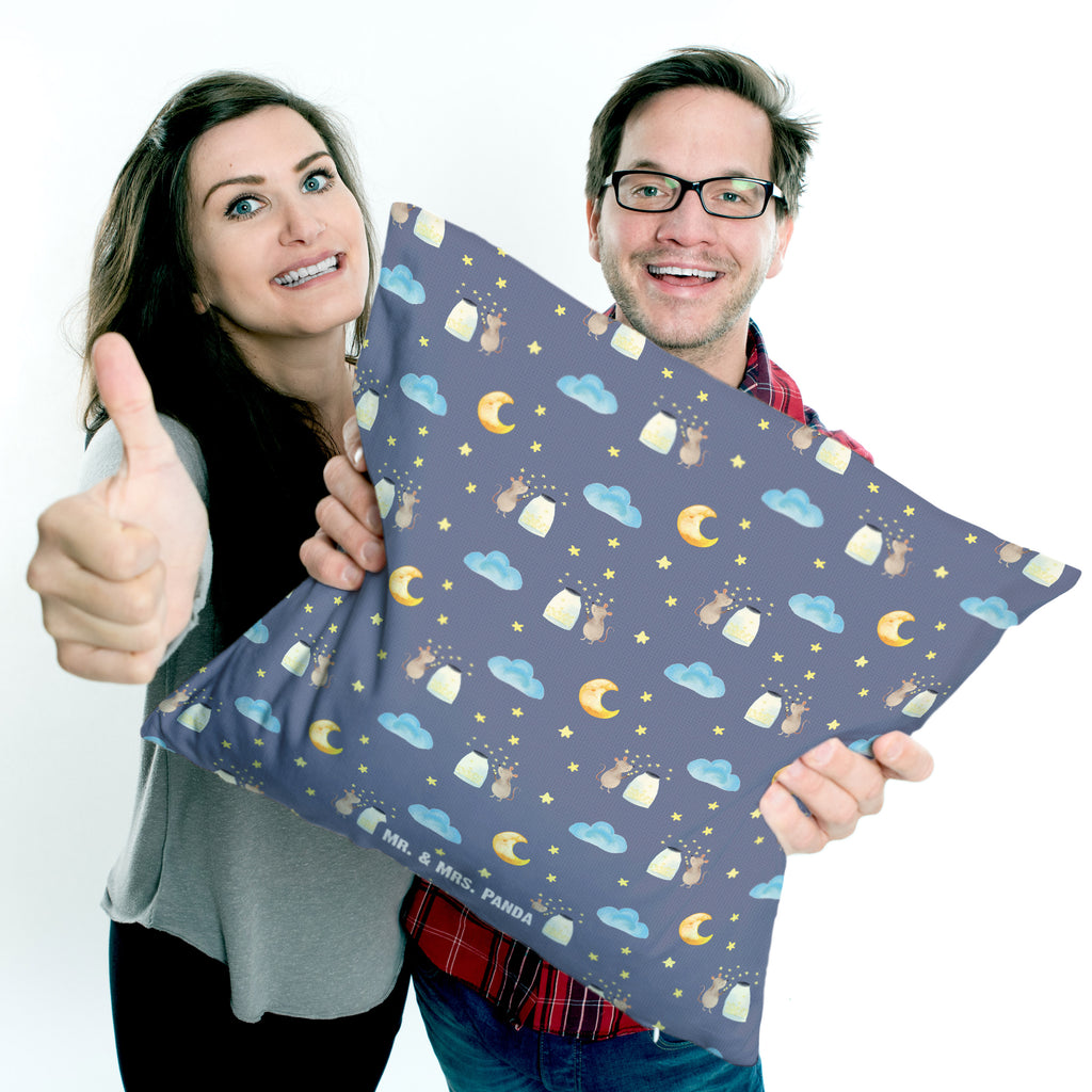 40x40 Kissen Maus Sterne Kissenhülle, Kopfkissen, Sofakissen, Dekokissen, Motivkissen, Tiermotive, Gute Laune, lustige Sprüche, Tiere, Maus, Sterne, Wunsch, Kind, Taufe, Taufgeschenk, Geburt, Schwangerschaft, erstes Kind, Kindergeburtstag, Geburtstag, Hoffnung, Träume
