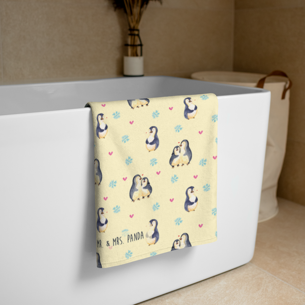 XL Badehandtuch Pinguin umarmend Handtuch, Badetuch, Duschtuch, Strandtuch, Saunatuch, Pinguin, Liebe, Liebespaar, Liebesbeweis, Liebesgeschenk, Verlobung, Jahrestag, Hochzeitstag, Hochzeit, Hochzeitsgeschenk