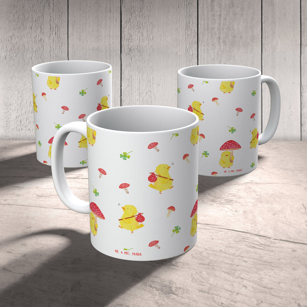 Tasse Küken Fliegenpilz Küken, Ostern, Fliegenpilz, Glückspilz, Frohe Ostern, Ostergrüße,  Becher, Kaffeetasse, Kaffeebecher, Tee, Frühstück, Büro  Ostern, Osterhase, Ostergeschenke, Osternest, Osterdeko, Geschenk zu Ostern