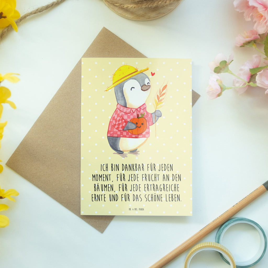 Grußkarte Erntedankfest Pinguin Klappkarte, Einladungskarte, Glückwunschkarte, Hochzeitskarte, Geburtstagskarte, Karte, Erntedank, Erntedankfest, Erntedank 2023, Erntedank Kindergarten, Erntedankspruch, Erntedank Sprüche, Erntedankfest deko, Erntedank Deko, Erntedank mit Kindern, Thanksgiving, Kürbis, Dankbarkeits Spruch, Herbst Motiv