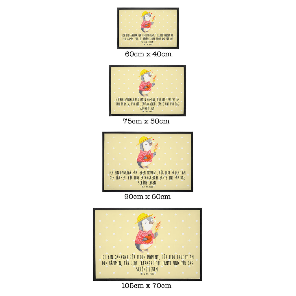 Fußmatte Erntedankfest Pinguin Türvorleger, Schmutzmatte, Fußabtreter, Matte, Schmutzfänger, Fußabstreifer, Schmutzfangmatte, Türmatte, Motivfußmatte, Haustürmatte, Vorleger, Erntedank, Erntedankfest, Erntedank 2023, Erntedank Kindergarten, Erntedankspruch, Erntedank Sprüche, Erntedankfest deko, Erntedank Deko, Erntedank mit Kindern, Thanksgiving, Kürbis, Dankbarkeits Spruch, Herbst Motiv