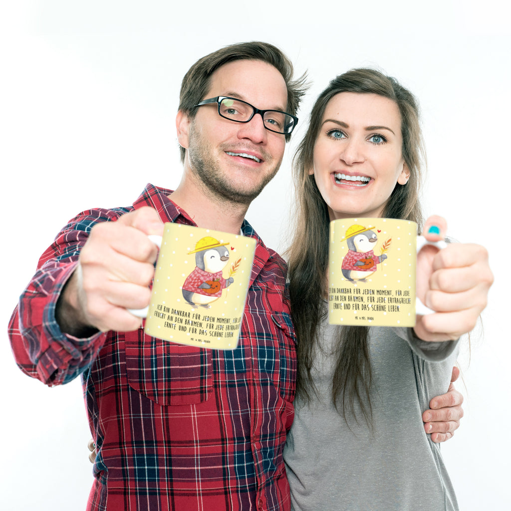 Tasse Erntedankfest Pinguin