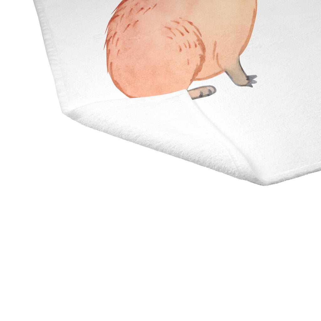 Gäste Handtuch Capybara Blume