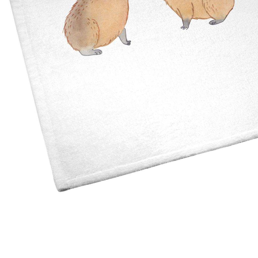 Gäste Handtuch Capybara Liebe