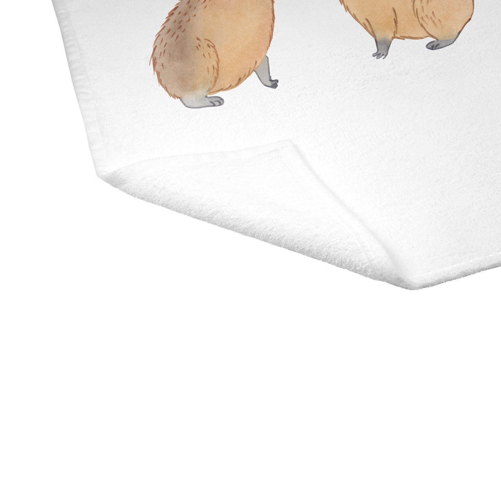 Gäste Handtuch Capybara Liebe