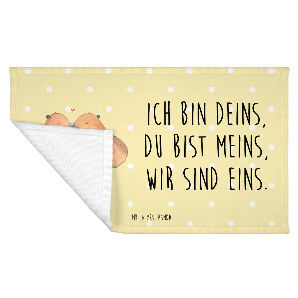 Gäste Handtuch Capybara Liebe